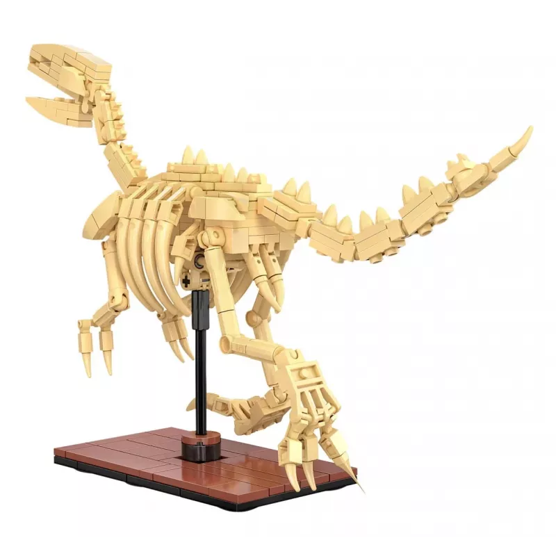 Būvkomplekts Jamara CaDA Dinozauru fosilija Stegosaurus — 297 detaļas, vecumam 8+, bēšā/brūnā krāsā