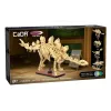 Būvkomplekts Jamara CaDA Dinozauru fosilija Stegosaurus — 297 detaļas, vecumam 8+, bēšā/brūnā krāsā