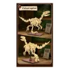 Būvēšanas komplekts Jamara CaDA Dinozauru fosilija Velociraptor — 256 gab., vecumam 8+, bēšs/brūns