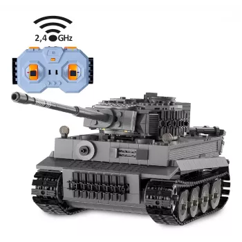 Tanku modelis Jamara CaDA Tiger mērogs 1:35, elektriskais dzinējs, Li‑Ion akumulators, vecumam no 8 gadiem