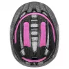 Bērnu aizsargķivere UVEX kid 2 cc Multicolour Pink, cietā čaula, matēta apdare