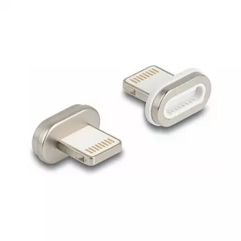 Magnētiskais 8-Pin Lightning Adapteris DELOCK 8-Pin Lightning Plug (model 66574)