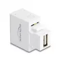 DELOCK sienas keystone modulis ar USB-A uzlādes portu 5W balts