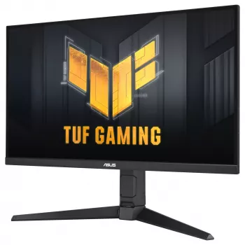27 collu ASUS TUF Gaming VG27UQEL5A 4K UHD LCD monitors, 3840×2160, 1 ms, IPS, VESA, augstuma regulējams, iebūvēti skaļruņi
