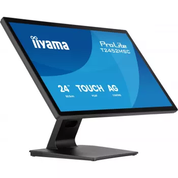 IIYAMA ProLite T2452MSC-B2AG 24 collu Full HD IPS skārienjutīgais monitors 1920×1080, 5 ms, USB 3.2 centrmezgls, skaļruņi, VESA