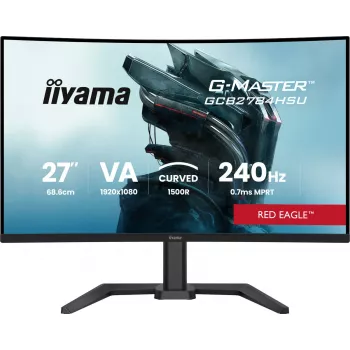 IIYAMA G-MASTER GCB2784HSU-B1 27 inch izliekts VA spēļu monitors 240Hz FHD 1920x1080 USB centrmezgls skaļrunis VESA