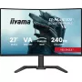 IIYAMA G-MASTER GCB2784HSU-B1 27 inch izliekts VA spēļu monitors 240Hz FHD 1920x1080 USB centrmezgls skaļrunis VESA