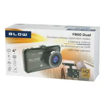 BLOW BLACKBOX DVR F800BLOW auto reģistrators ar aizmugures kameru