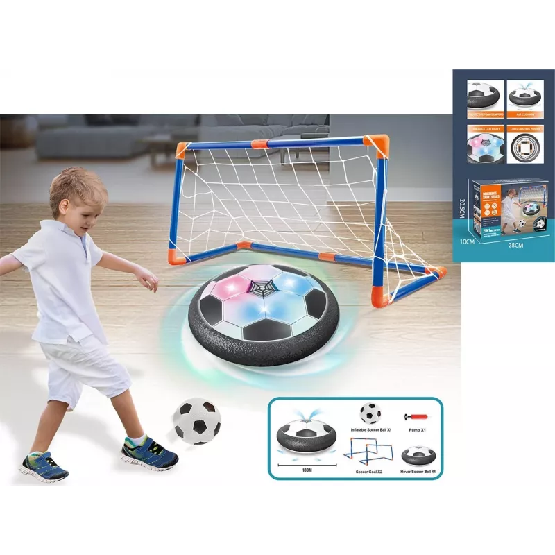 Levitējoša futbola bumba ar vārtiem Madej modelis 013963