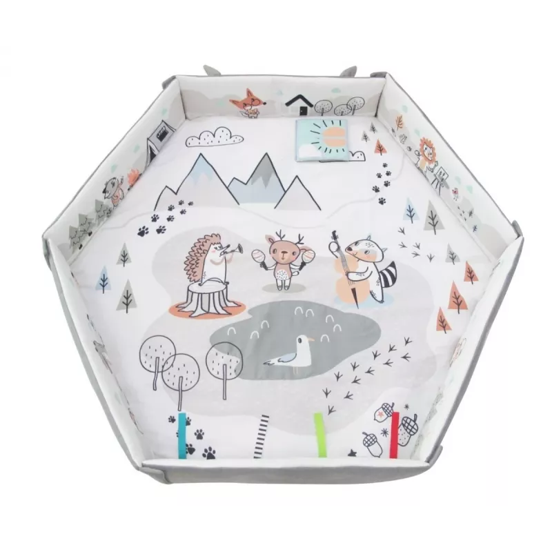Milly Mally Baby Mat 5in1 Minky – Daudzfunkcionāls mazuļa paklājiņš 5-in-1