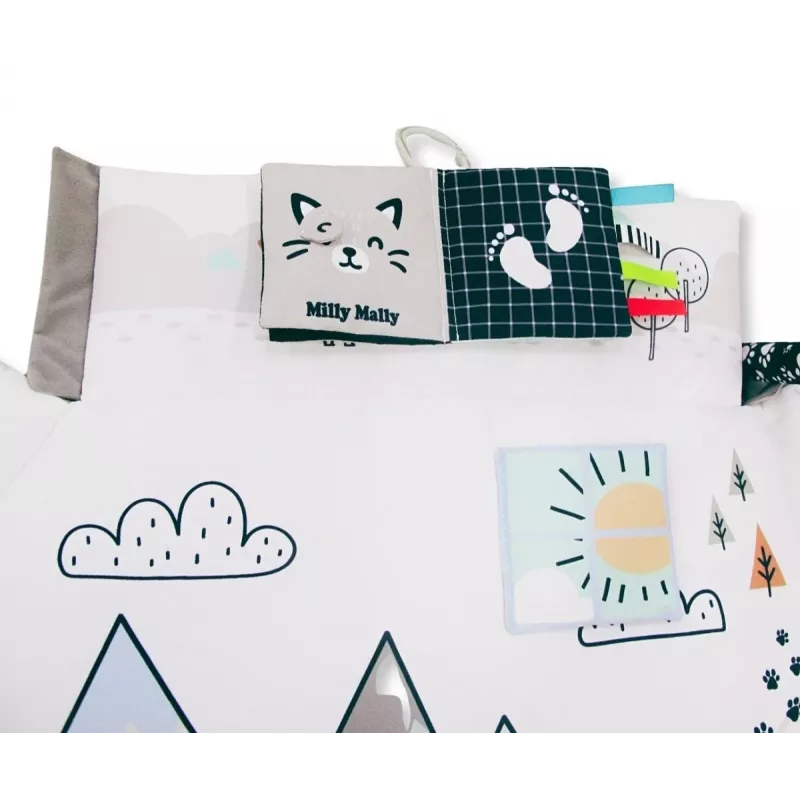 Milly Mally Baby Mat 5in1 Minky – Daudzfunkcionāls mazuļa paklājiņš 5-in-1