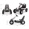 Milly Mally braucamais gokarts Thor balts