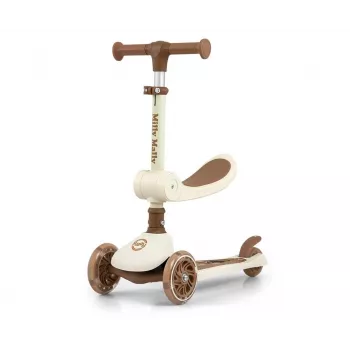 Bērnu skrejritenis milly mally Milly Mally Scooter Fuzzy Classic, bēšs