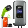 EV uzlādes stacija QOLTEC 3-fāžu 22 kW 32 A ar WiFi (modelis 52723)