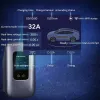 EV uzlādes stacija QOLTEC 3-fāžu 22 kW 32 A ar WiFi (modelis 52723)