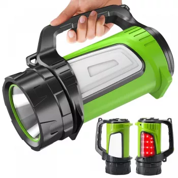 Lukturis MACLEAN MCE345 LED 3-in-1 ar powerbank funkciju, 5W XM-L-T6, auksti balta 6500K, 3×18650 3.7V 4500mAh