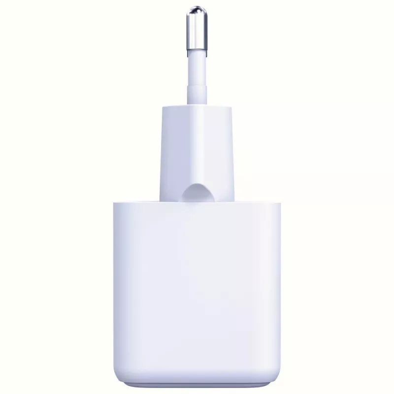 3MK Hyper GaN lādētājs 20W 1xUSB-A 1xUSB-C PD QC4+ balts