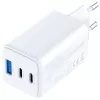 3MK Hyper GaN 65W QC4+ lādētājs — USB GaN ātrais lādētājs 65W ar QC4+ atbalstu