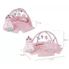 Izglītojošs rotaļu paklājiņš Dino Pink TinyMini rozā