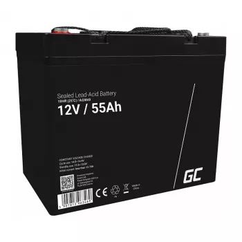 AGM Akumulators Green Cell AGM49 55 Ah 12 V Jūras un Atpūtas