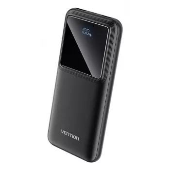Power Bank USB 10000mAh 22.5W Melns FHKB0 Vention
