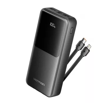Power Bank USB 20000mAh 22.5W Melns FHPB0 Vention