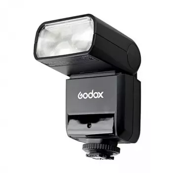 Godox TT350P Compact Flash zibspuldze ar 2,2 s pārlādēšanu, AA baterijas