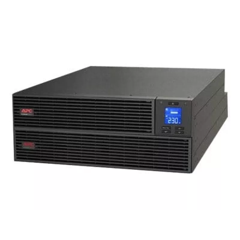 UPS APC SRV10KRILRK Divkāršās pārveidošanas (Online) plauktā montējams 10 kVA 10000 W 230 V USB 5U Melns
