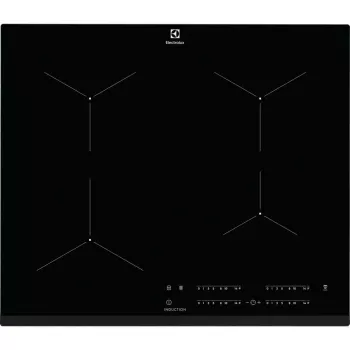 Iebūvējamā indukcijas plīts virsma Electrolux EIT61443B, 4 zonas, skārienvadība