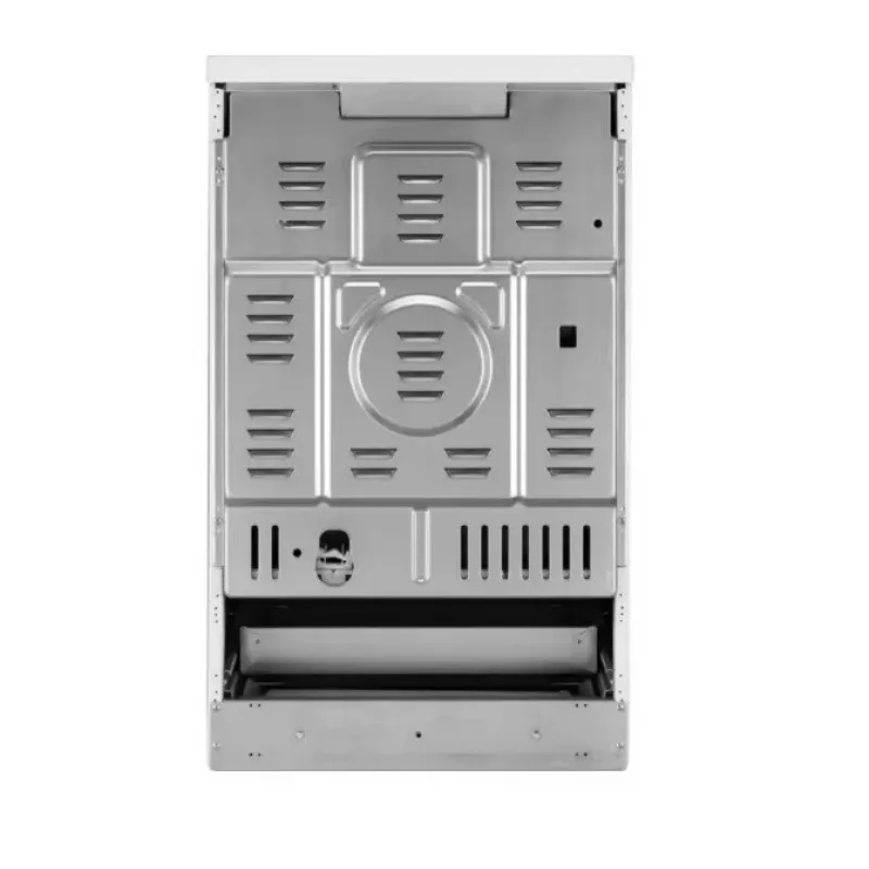 Brīvi stāvoša plīts Electrolux LKR540266X — keramikas virma, elektriskā cepeškrāsns 57 L, nerūsējošais tērauds, energoklase A, 50 cm