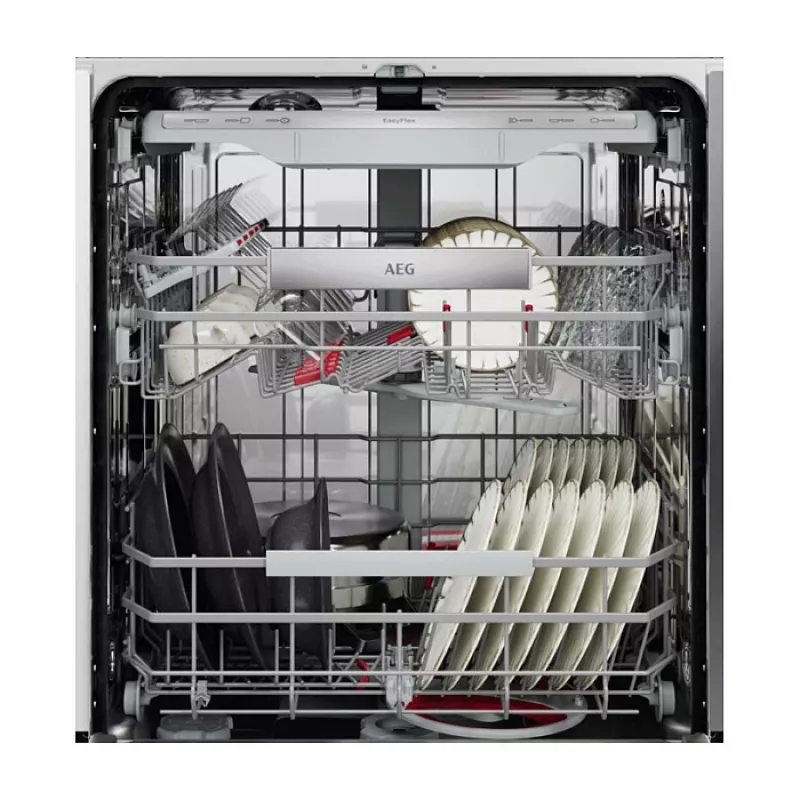 Iebūvējamā trauku mazgājamā mašīna AEG GU8200A2SGM — 14 komplekti, A enerģija, 40 dB, 8,4 L/cikls