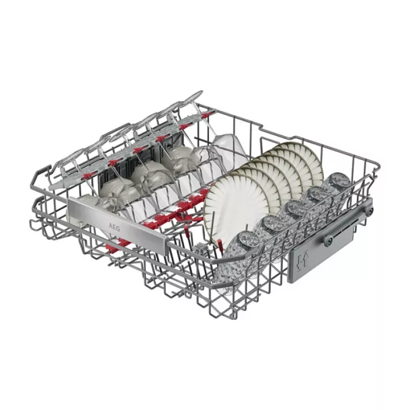 Iebūvējamā trauku mazgājamā mašīna AEG GU8200A2SGM — 14 komplekti, A enerģija, 40 dB, 8,4 L/cikls