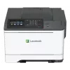 Lexmark CS622de krāsu lāzerprinteris — CS622de, A4, 38 lpp/min, Duplekss, 2400 x 600 DPI, 4 kasetnes