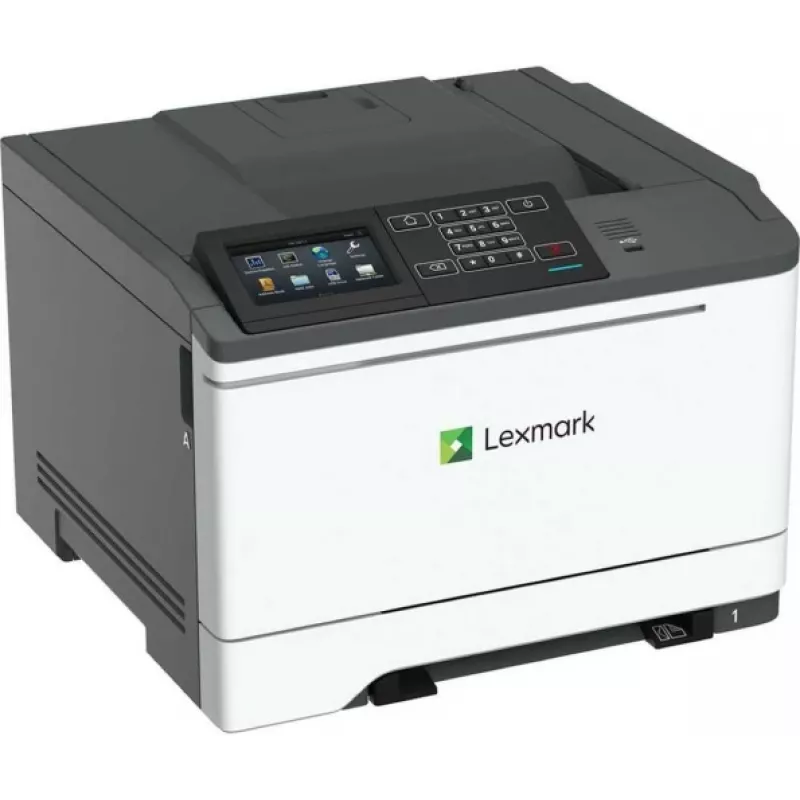 Lexmark CS622de krāsu lāzerprinteris — CS622de, A4, 38 lpp/min, Duplekss, 2400 x 600 DPI, 4 kasetnes