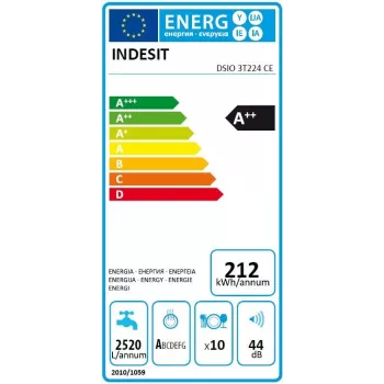 Trauku mazgājamā mašīna Indesit DSIO3T224CEID