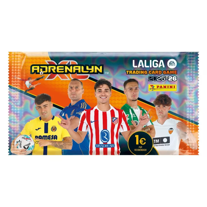 Kartīšu/uzlīmju komplekts Dante La Liga Sports 2025-26 – 50 iepakojumi