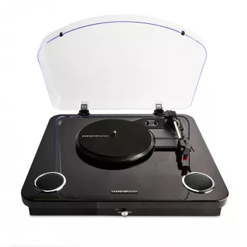 Atskaņotājs ar siksnas piedziņu Energy Sistem BlackSpin Melns Caurspīdīgs 33 45 78 RPM
