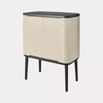 Brabantia Bo Touch Bin 33 L 3 grozi Bēšs Platums 540 mm Dziļums 312 mm Augstums 680 mm