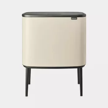 Brabantia Bo Touch Bin 33 L 3 grozi Bēšs Platums 540 mm Dziļums 312 mm Augstums 680 mm