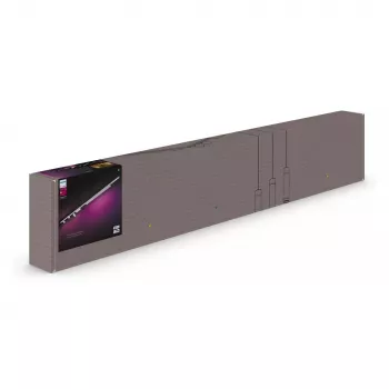Griestu viedais apgaismojuma komplekts Philips Hue Perifo taisnais (3 regulējami prožektori, 1 gaismas josla) Bluetooth, Balts, 220–240V, 24V spuldzes