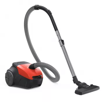 Cilindriskais putekļsūcējs Philips 1000 sērija XD1111/10, 800 W, sausā tīrīšana, putekļu maiss 3 L, HEPA, 77 dB