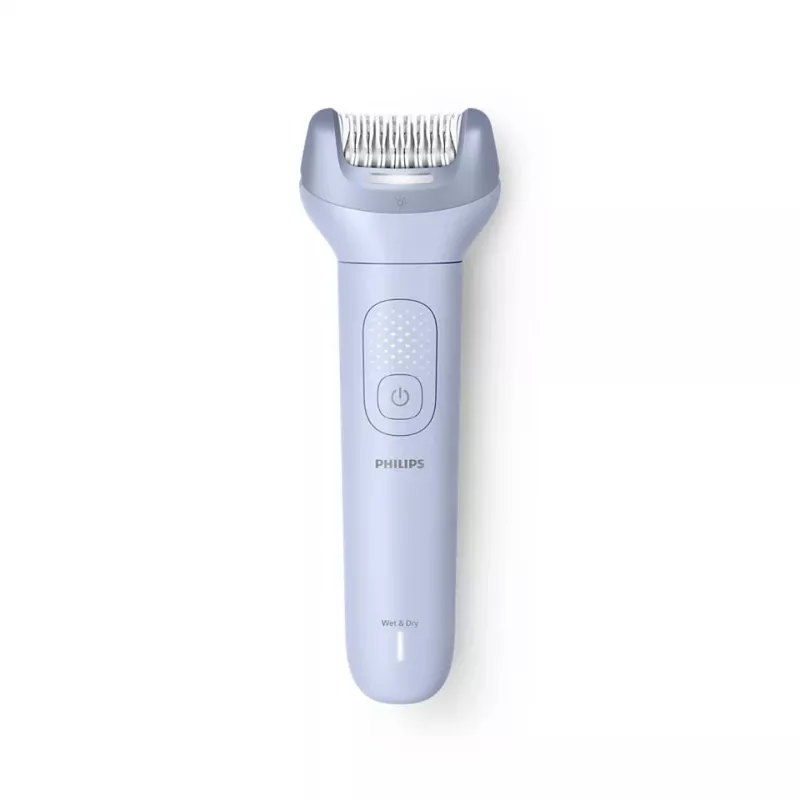 Epilators Philips 8000 Series BRE708/00 — bezvadu slapjš/sauss, 32 pincetes, 2 ātrumi, zils