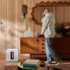 Aktīvais zemfrekvenču skaļrunis Sonos Sub 4 — D klases pastiprinātājs, AC 110–240V, 40.2×15.8×38.9 cm, Melns vai Balts