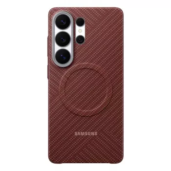 Samsung Carbon Magnet Maciņš Galaxy S26 Ultra, Sarkans