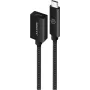 ALOGIC USB kabelis - USB-C (S) uz USB-C (T) - USB 3.1 Gen 2 - 50 cm - Melns (MU31CC-EXT-050BLK)