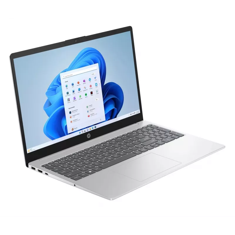 Piezīmjdators HP Ultra 5 125H — 15.6 collu FHD IPS, 24GB RAM, 512GB SSD, Windows 11 Home, Sudrabs