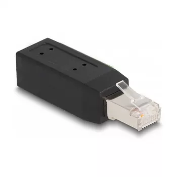DeLOCK RJ45 spraudnis Cat.5e uz spaiļu bloku adapteris 90° leņķī
