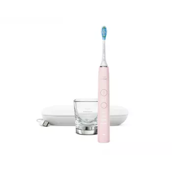 Philips DiamondClean 9000 HX9911/29 elektriskā soniskā zobu birste — pieaugušajiem, rozā