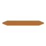Pašlīmējošās cauruļu marķēšanas uzlīmes Brother LTZ1R026FPIP — Brūnas, 250 mm × 26 mm, 351 gab.