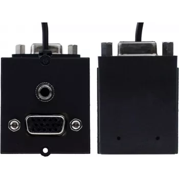 Kontaktligzda VGA + RCA Bachmann 917.058 audio-vizuālajiem savienojumiem